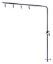 Iv Pole General System Angled With Clamp & Wall Support