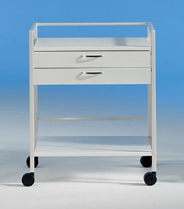 Trolley Auxilio Mini 2 x 9cm Drawers 40cm Wide