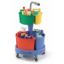 Trolley Carousel Type Cleaning Colour Coded