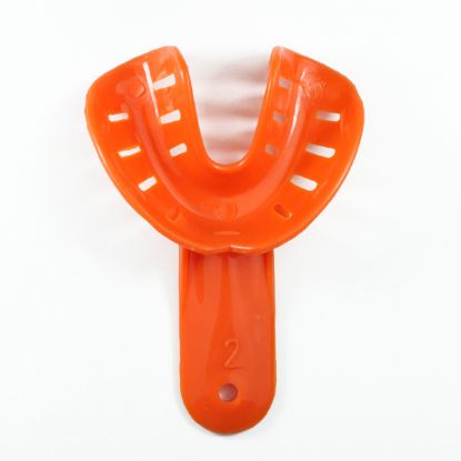 Orthodontic Impression Tray Child Size 2 Lower Orange x 50