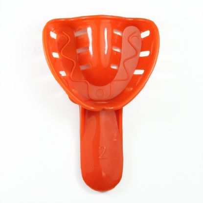 Orthodontic Impression Tray Child Size 2 Upper Orange x 50