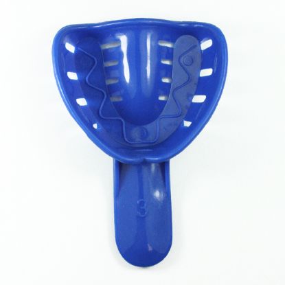 Orthodontic Impression Tray Child Size 3 Upper Blue x 50