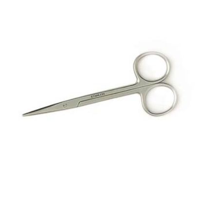 Scissors Strabismus Straight 11cm (Reusable Autoclavable Stainless Steel) x 1