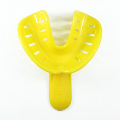Orthodontic Impression Tray Adult Size 5 Lower Yellow x 50