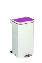 Bin Pedal 70 Ltr With Purple Lid For Cytotoxic And Cytostatic Waste