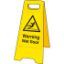 Wet Floor Sign Fold Down Flat