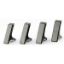 Letter Tray Risers (Q-Connect) Executive Black x 4