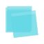 Barrier Films (Low Tack Adhesive) Sterile 20X20cm (Used As Sterile  Handle Covers Or Light Switch Covers) x 5