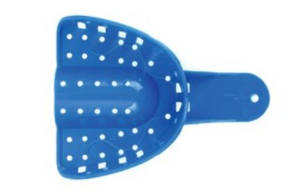 Impression Tray Plastic Handled Upper Large x 25 (Disposable) Unodent