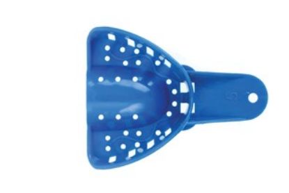 Impression Tray Plastic Handled Upper Small x 25 (Disposable) Unodent