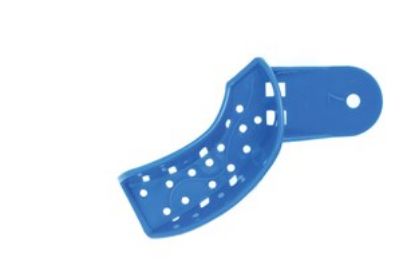 Impression Tray Plastic Handled Partial Ur/Ll x 25 (Disposable) Unodent