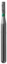 Bur Diamond (Dehp) Flat End Cylinder Fg 835 Iso 109-010 C Non-Sterile x 5