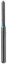 Bur Diamond (Dehp) Bevelled Cylinder Fg 885 Iso 130-012 M Non-Sterile x 5