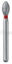 Bur Diamond (Dehp) Football Fg 379 Iso 277-023 F Non-Sterile x 5