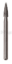 Bur Diamond (Dehp) Flame Fg 860 Iso 016 M Non-Sterile x 5