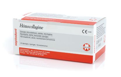 Sponges (Septodont) Collagen & Bovine Hemocollagene x 24