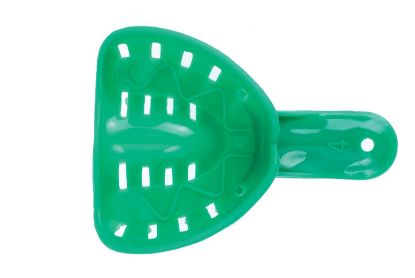 Impression Tray (Unodent) Orthodontic Upper Medium Green x 50