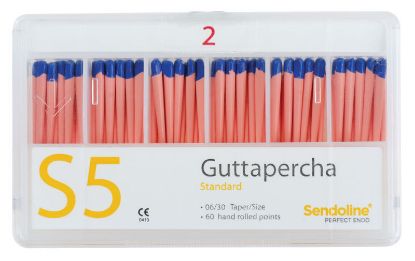 Gutta Percha Points (Sendoline) Point 2 30 Taper .06 x 60
