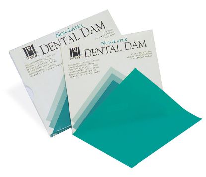 Rubber Dam Non-Latex 6 x 6" x 15 (Hygenic)