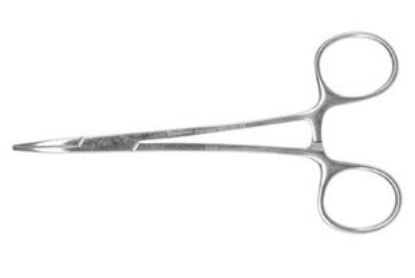 Forceps Artery Mosquito (Unodent) Curved 5" S/S Reusable x 1
