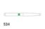 Bur Endodontic (Maillefer) Access Fg Coarse Size 2 Pattern 534 x 1