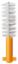 Brush Interdental (Curaprox) Regular Series 1.4mm Fine Cylinder Orange x 5
