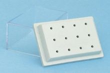 Bur Stand (Unodent) Plastic 12 Hole Grey Fg/Ra x 1
