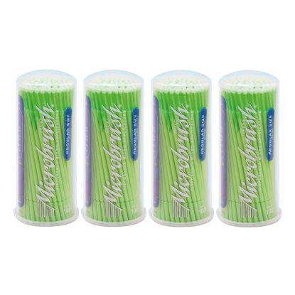 Micro Application Brushes (Microbrush) Regular Green x 400