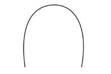 Wire Nickel Titanium (O/Quest) 014 Lower Preformed x 10