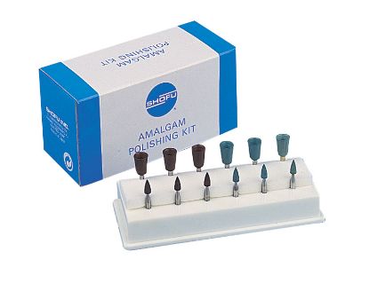 Amalgam / Precious Alloy Polishing Kit Ra (Shofu) No. 0308