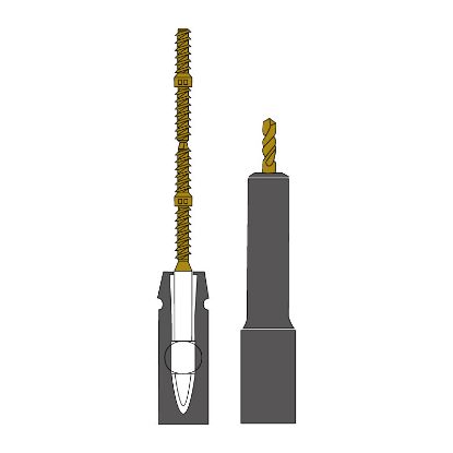 Tms Link Plus Pins Kit (Coltene) El-732 Silver Minim 0.525mm x 60