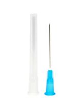Needle Microlance (Hypodermic) Regular Bevel Blue 23g 1" 25mm (Disposable Sterile Single Use) x 100