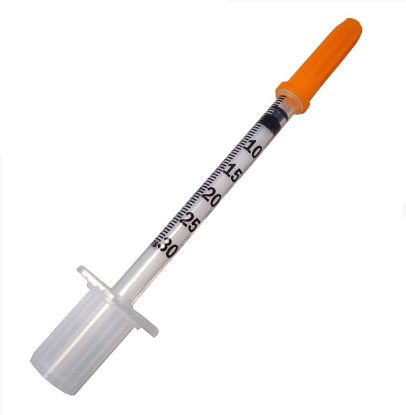 Needle/Syringe (Insulin) 1ml 30g x 100 Microfine