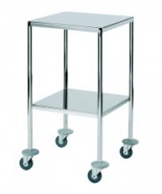 Trolley Surgical (Sunflower) With Two Fixed Shelves 450mm x 450mm