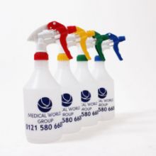 Spraygun Yellow Nozzle & Bottle (Colour Coded) Mw Logo