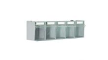 Trolley Dispenser Boxes x 5 (Excludes Support)