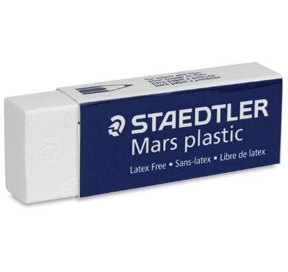 Eraser (Staedtler) Mars White Plastic x 2