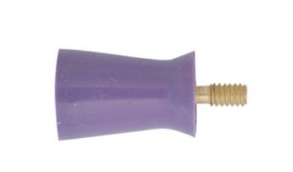 Rubber Cups (Unodent) Screw-In Medium Purple Reusable Latex Free x 36