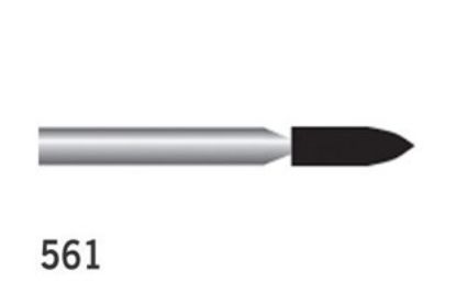 Bur Diamond (Unodent) Cylindrical Pointed Fg 561 F Non-Sterile x 1