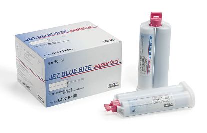 Jet Blue Bite Registration (Coltene) Super Fast Refill 4 x 50ml Ref: 6497