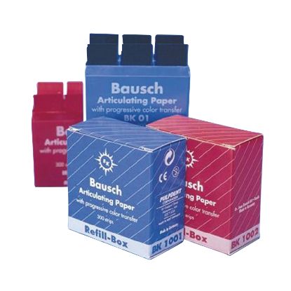 Paper Articulating (Bausch) Red/Red Bk02 Thick x 300