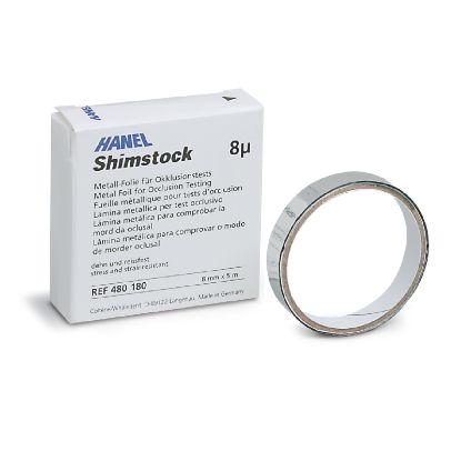 Occlusion Foil (Hanel) Shimstock Metal 8mm x 5M