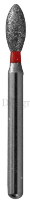 Bur Diamond (Dehp) Pointed Football Fg 368 Iso 257-023 F Non-Sterile x 5