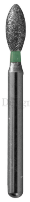 Bur Diamond (Dehp) Pointed Football Fg 368 Iso 257-023 C Non-Sterile x 5