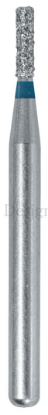 Bur Diamond (Dehp) Flat End Cylinder Fg 835 Iso 108-009 M Non-Sterile x 5