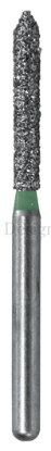 Bur Diamond (Dehp) Bevelled Cylinder Fg 886 Iso 131-016 C Non-Sterile x 5