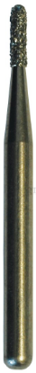 Bur Diamond (Dehp) Round End Cylinder Fg 838 Iso 009 M Non-Sterile x 5