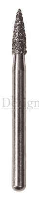 Bur Diamond (Dehp) Flame Fg 860 Iso 016 M Non-Sterile x 5