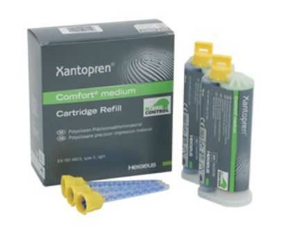 Xantopren Comfort (Heraeus Kulzer) Medium Refill 2 x 50ml