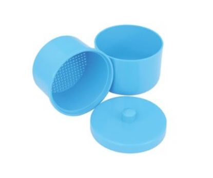 Denture Box With Filter (Unodent) Blue x 1